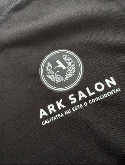 tricou negru personalizat logo dtf
